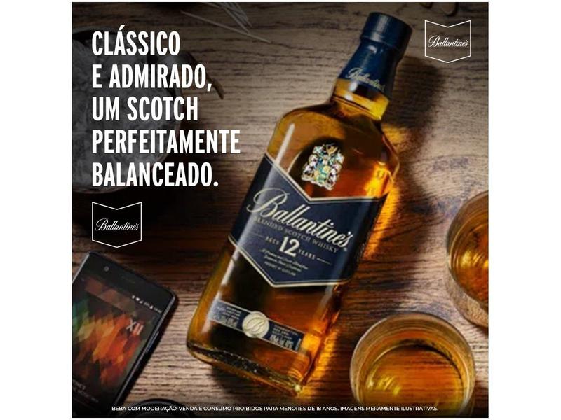 Whisky Ballantines 12 anos Blended Escocês 1L - Whisky - Magazine